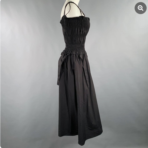 Allina Liu Elegant Black Off-Shoulder Dress NWT size S - Picture 11 of 13